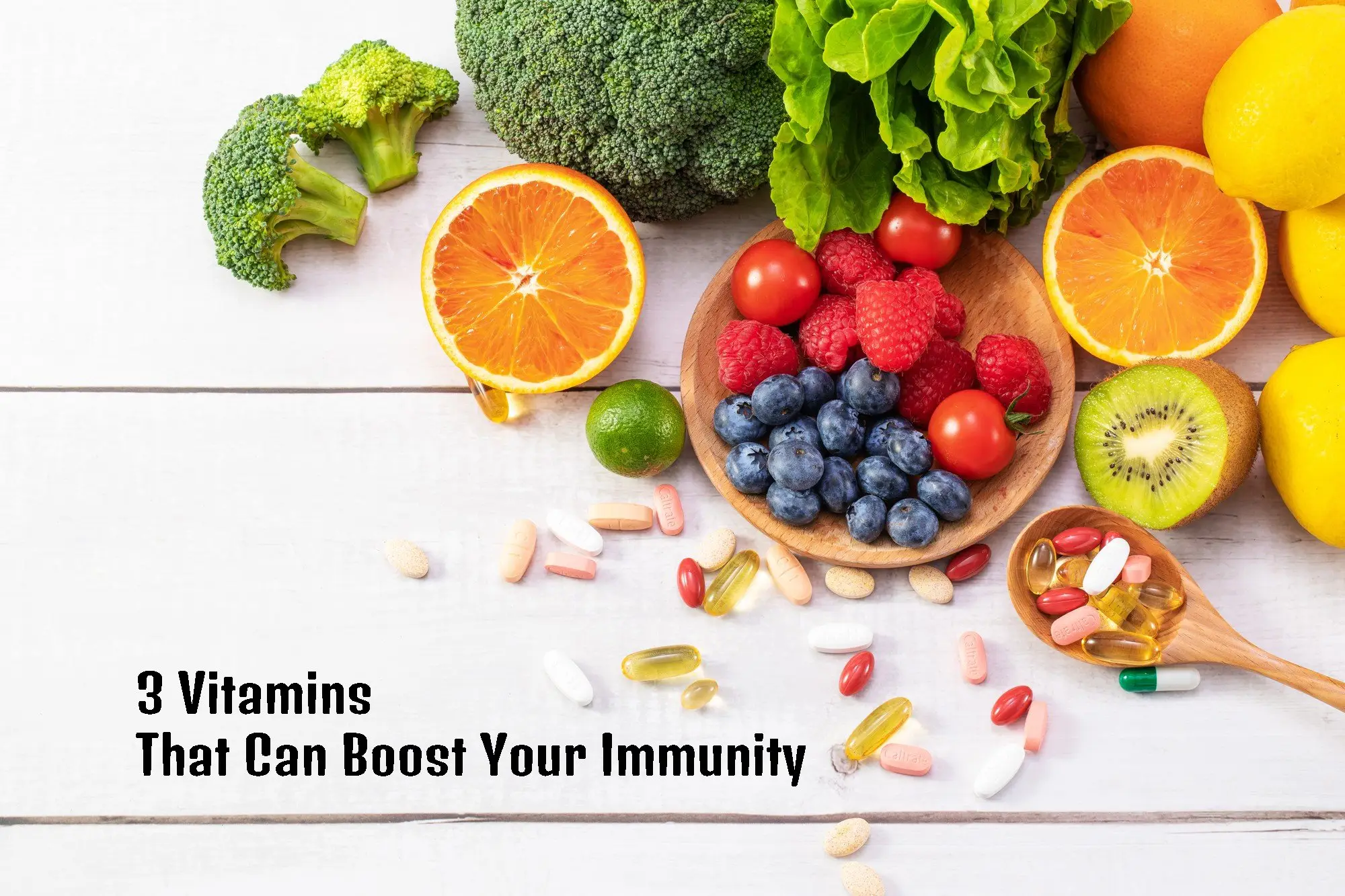 3 Vitamins Boost Immunity